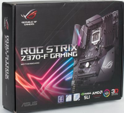 Лот: 18421875. Фото: 1. Asus ROG Strix Z370-F Gaming... Материнские платы