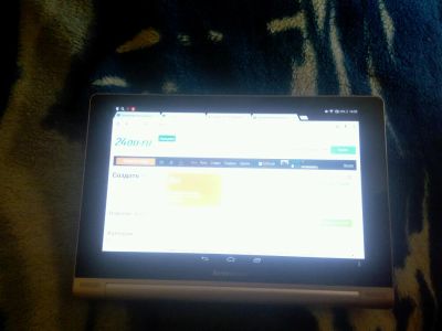 Лот: 5519295. Фото: 1. Lenovo Yoga Tablet 10 HD+ 16Gb... Планшеты