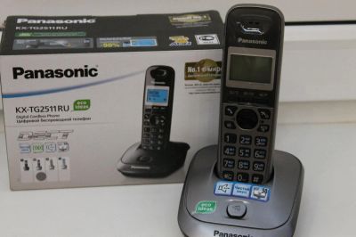 Лот: 4557882. Фото: 1. DECT телефон (радио) Panasonic... DECT и радиотелефоны