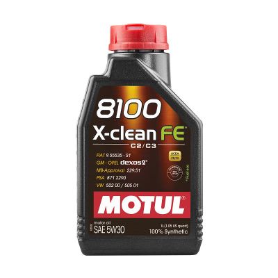 Лот: 12496755. Фото: 1. Motul 8100 X-clean FE 5W30 1 л. Масла, жидкости