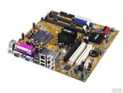 Лот: 8995091. Фото: 1. Материнская плата ASUS P5LD2-VM... Материнские платы