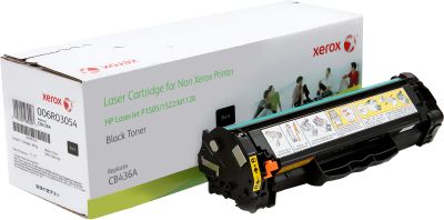 Лот: 13970759. Фото: 1. Тонер-картридж HP CB436A Black... Картриджи, расходные материалы