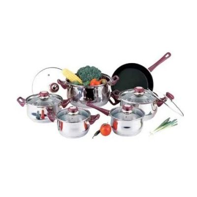 Лот: 3735190. Фото: 1. Набор посуды 12 пр. Classic Bekker... Сковороды и сотейники