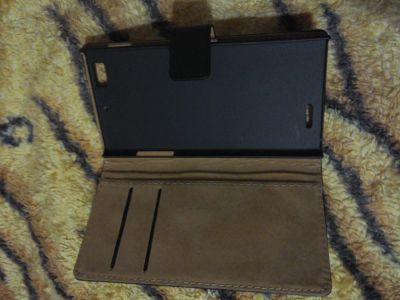 Лот: 4719279. Фото: 1. кожаный чехол для lenovo К900... Чехлы, бамперы