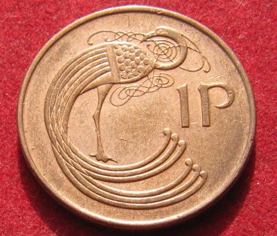 Лот: 18938212. Фото: 1. Ирландия 1 пенни, 1996 г. Остальные страны