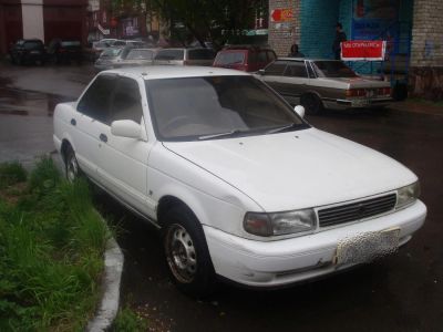 Лот: 4142807. Фото: 1. Nissan Sunny 1993г автомат (не... Автомобили