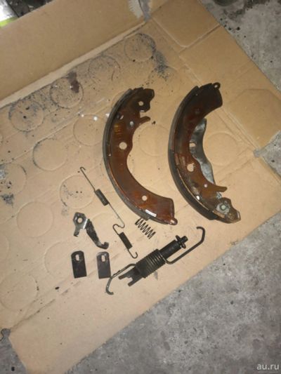 Лот: 17496687. Фото: 1. Тормозные колодки пара Honda Stream... Тормозная система