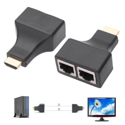 Лот: 8373211. Фото: 1. Адаптер HDMI - UTP - альтернатива... Шлейфы, кабели, переходники