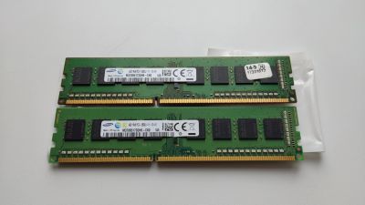 Лот: 19138182. Фото: 1. Память ddr3 2*4gb (8gb) samsung. Оперативная память