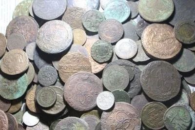 Лот: 10596833. Фото: 1. Более 200монет,от Петра до Николая... Россия до 1917 года