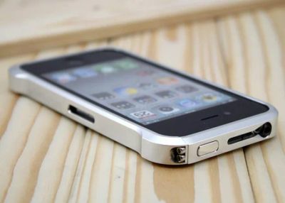Лот: 3248950. Фото: 1. Бампер для iPhone 4, 4S, из высокопрочного... Чехлы, бамперы