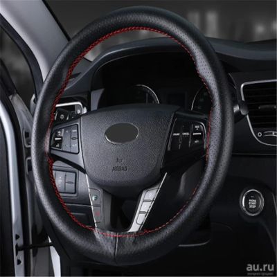 Лот: 18256501. Фото: 1. Оплётка на руль 38см ford, Peugeot... Чехлы, коврики, оплетки руля