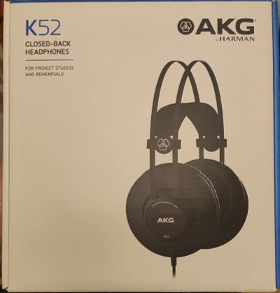 Лот: 17343524. Фото: 1. Наушники akg k52. Наушники, гарнитуры