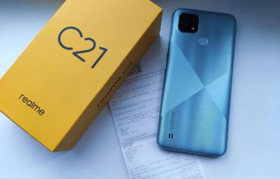 Лот: 17678385. Фото: 1. Realme C21 4/64 NFC. Смартфоны