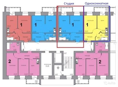 Лот: 10123942. Фото: 1. Однокомнатная в Сосновоборске... Квартиры, студии