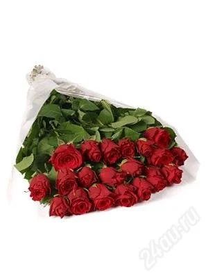 Лот: 2849671. Фото: 1. Букет из 21 красной розы. Другое (сувениры, подарки)