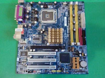 Лот: 6428441. Фото: 1. Материнская плата Gigabyte GA-8I945GZME-RH. Материнские платы