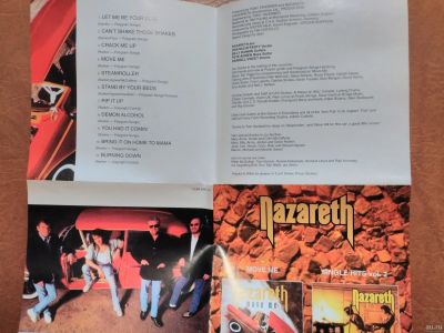 Лот: 13112802. Фото: 1. Nazareth - Move Me + Single Hits... Аудиозаписи