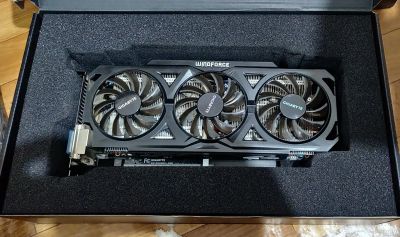 Лот: 17551407. Фото: 1. Видеокарта Gigabyte GeForce GTX... Видеокарты