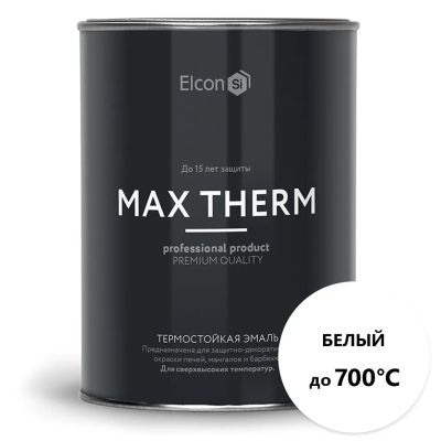Лот: 24097772. Фото: 1. Эмаль Elcon, декоративная, термостойкая... Краски, лаки, растворитель
