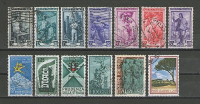 Лот: 16013924. Фото: 1. Лот марок Италии с 1948 года... Марки
