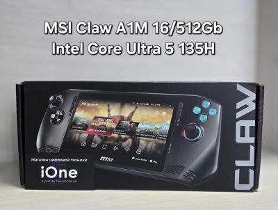 Лот: 24386012. Фото: 1. MSI Claw A1M Ultra 5 16/512Gb... Игровые приставки, консоли