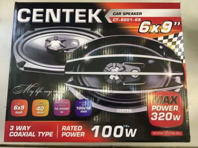 Лот: 16203918. Фото: 1. Автомобильные колонки Centek. Акустика автомобильная
