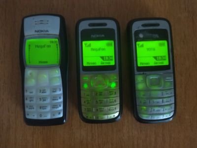 Лот: 25589003. Фото: 1. Nokia 1100 , Nokia 1200. Кнопочные мобильные телефоны