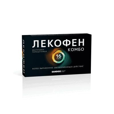 Лот: 23724110. Фото: 1. Лекофен Комбо таблетки 200 мг... Лекарства