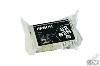 Лот: 9196011. Фото: 1. Epson Black 82,82N (Черный) T0821... Картриджи, расходные материалы