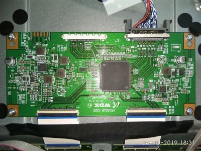 Лот: 14908008. Фото: 1. t-con V500DJ5-CQS1 tv Supra STV-LC50ST1001F... Печатные платы