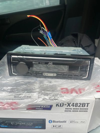 Лот: 20239620. Фото: 1. JVC KD-X362BT DSP процессор Bluetooth. Автомагнитолы