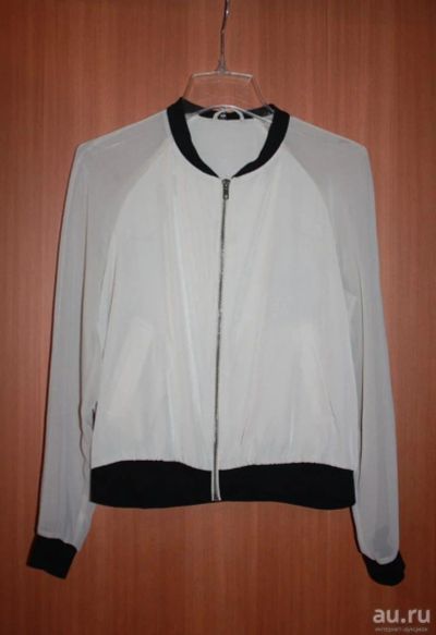 Лот: 10412353. Фото: 1. Бомпер Sisley. Р.М (46). Шифон... Свитеры, толстовки, худи