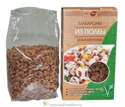 Лот: 9740891. Фото: 1. Макароны цельнозерновые из полбы... Крупы, сыпучие продукты