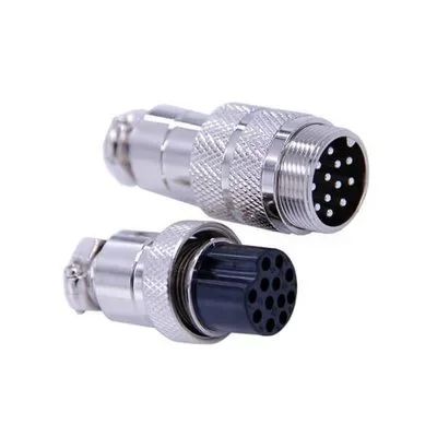 Лот: 17508607. Фото: 1. Соединительный разъем GX20 12pin... Разъёмы