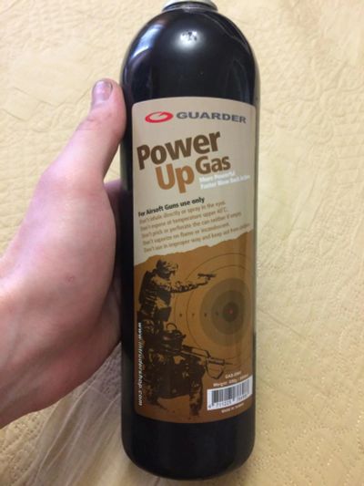 Лот: 8636725. Фото: 1. Балон с газом Guarder Power Up. Пейнтбол, страйкбол