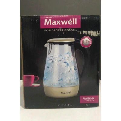 Лот: 25800639. Фото: 1. Чайник MAXWELL MW-1041GD. Чайники, кофемашины, кулеры