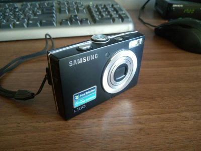 Лот: 7958093. Фото: 1. Samsung L100 в идеале. Цифровые компактные