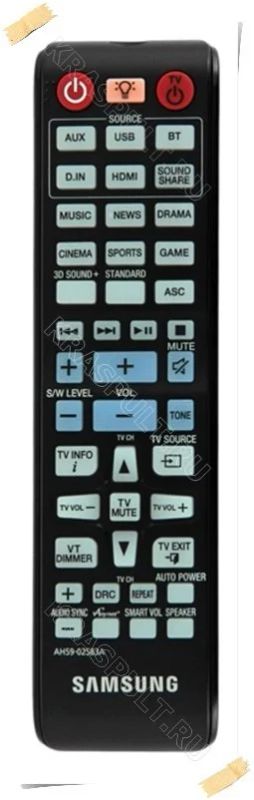 Лот: 15906939. Фото: 1. Пульт SAMSUNG AH59-02583A, HW-F850. Пульты ДУ