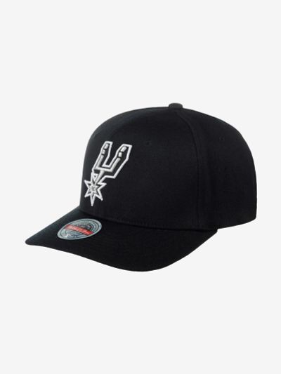 Лот: 23529374. Фото: 1. Бейсболка MITCHELL NESS HHSS3257-SASYYPPPBLCK... Другое (спортивная одежда)