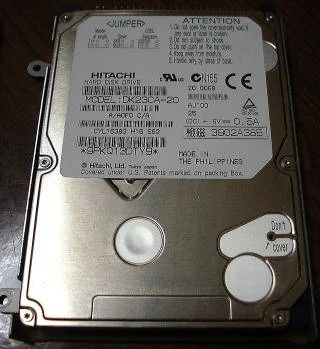 Лот: 168210. Фото: 1. hdd 20gb 5400rpm 2,5 ноутбуковый. Другое (комплектующие)