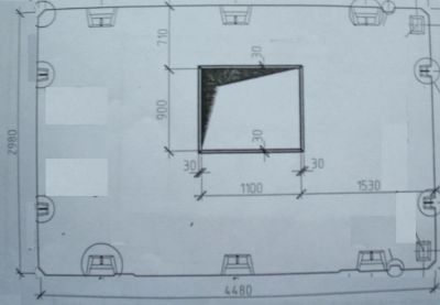 Лот: 9174847. Фото: 1. Плита перекрытия 3x4.5 с технологическим... ЖБИ