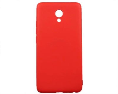 Лот: 12584851. Фото: 1. Чехол Meizu M5 Note силикон красный. Дисплеи, дисплейные модули, тачскрины