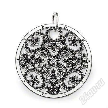 Лот: 2002565. Фото: 1. Подвеска "Узор" thomas sabo. Кулоны, подвески