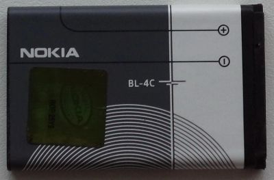 Лот: 3031594. Фото: 1. Акб (Аккумулятор) BL-4C ориг Nokia... Аккумуляторы