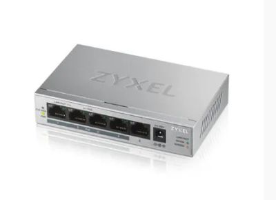 Лот: 19669660. Фото: 1. PoE+ коммутатор ZyXEL GS1005HP. Коммутаторы
