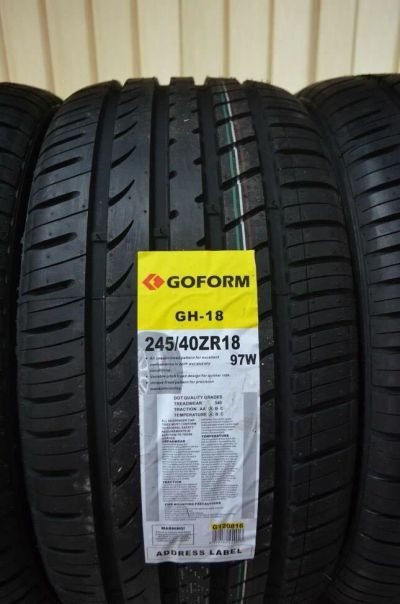 Лот: 15342758. Фото: 1. Автошина лето Goform 235/40 ZR18. Шины