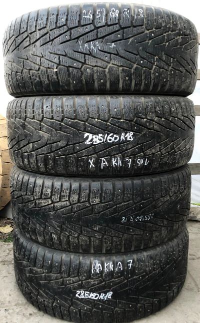 Лот: 14799745. Фото: 1. Шины 285/60 R18 285/60/18 Nokian... Шины