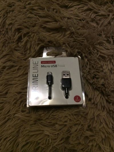 Лот: 10871875. Фото: 1. Дата кабель Prime Line Micro Usb... Дата-кабели, переходники