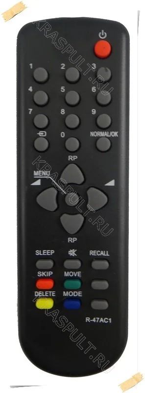 Лот: 15904001. Фото: 1. Пульт DAEWOO R-47AC1. Пульты ДУ